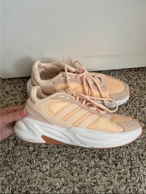 adidas Women's Peach and Cream Chunky Runner